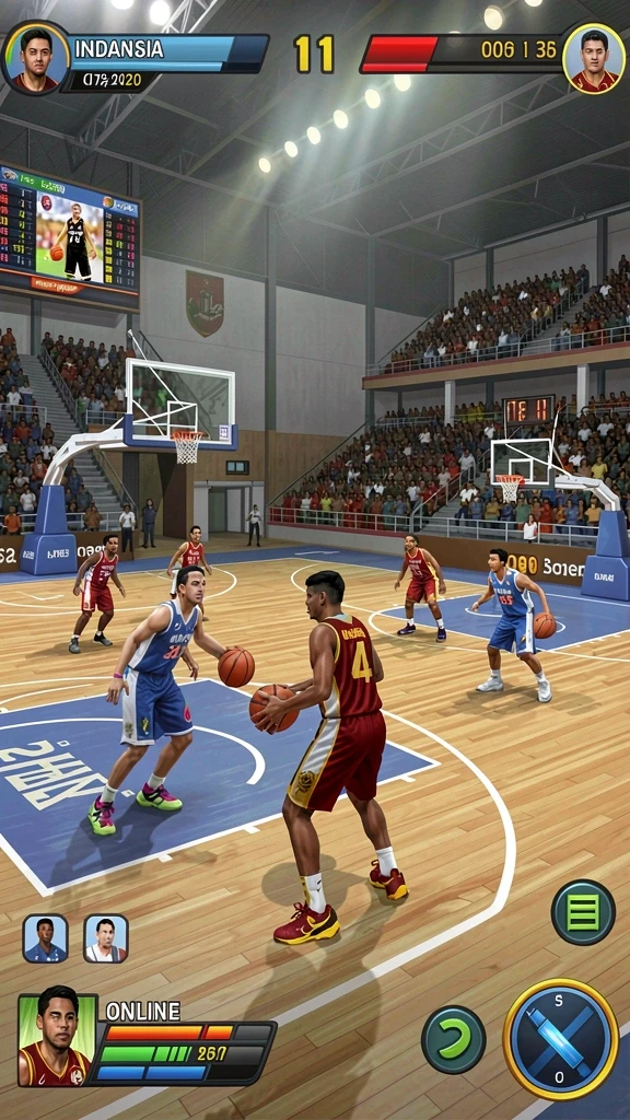 55rt - Screenshot menampilkan mode multiplayer yang seru.