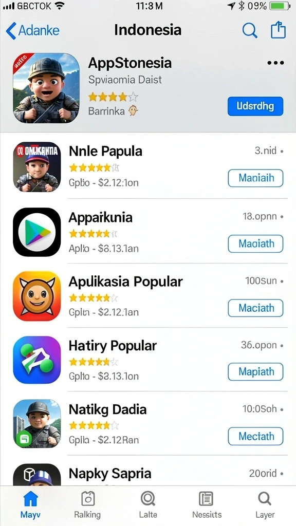 77rp - Tampilan awal game dengan karakter pilihan.