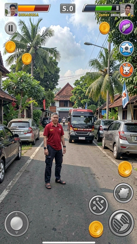 9et - Pengaturan karakter yang mudah dan intuitif.