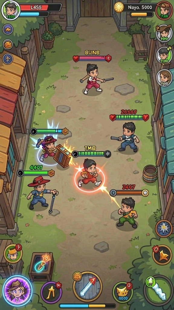 dana777 - Tangkapan layar menampilkan grafis yang memukau dan gameplay seru.