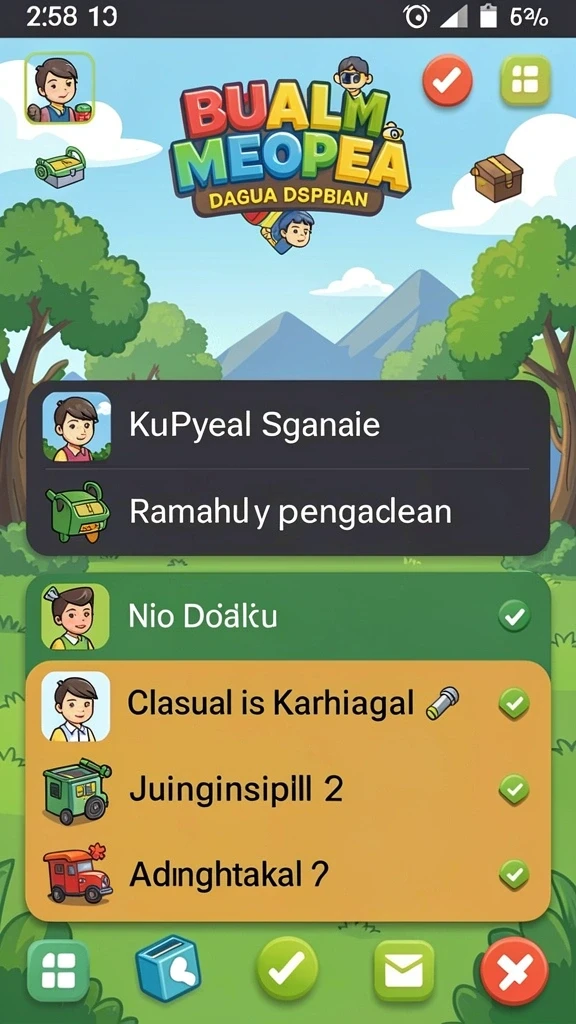supervip - Tampilan antarmuka yang ramah pengguna.